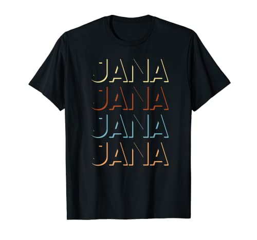 Jana Nome Tshirt My Custom Tee Nominato Maglietta