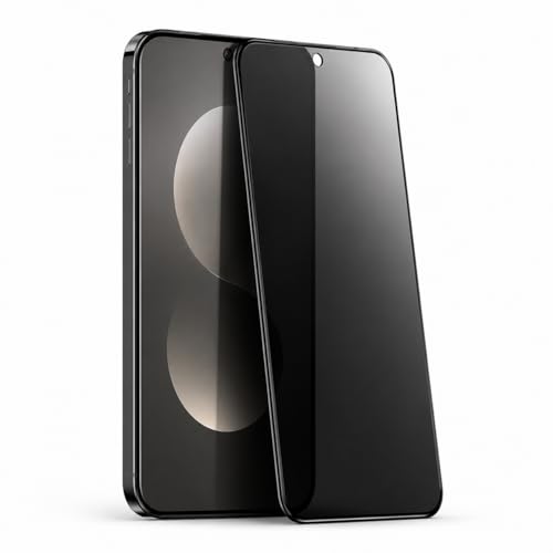 MUCDE [2 Pack For Privacy Screen Protector for Samsung Galaxy A71 Anti-Spy Sensitive Touch Anti-Scratch Full Coverage Black