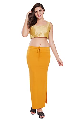 Image of RANI SAAHIBA Women's Stretchy Slim Fishcut Petticoat Cotton Shapewear