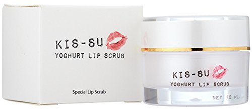 Yoghurt Sugar Lip Balm Scrub Exfoliator Extract Yogurt for dry lip - the Balm treatment with Sugar scruber + Hydrolysed Collagen and Vitamin C (0.35oz)