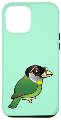 Cute Cartoon Fire-tufted Barbet Unusual Birdorable Bird Case