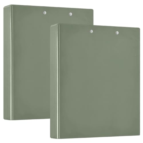 Classeur à trois anneaux vert camouflage flexible format A4 pour cours et bureau