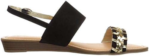 Carlos by Carlos Santana Women's TEX Wedge Sandal, Black, 5 Medium US | Image 5