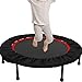 Vistnale Mini Trampoline Spring Cover for Kids 36in 6 Hole Protective Trampoline Pad Replacement Round Oxford Cloth Tear Resistant Cover Accessories, Black