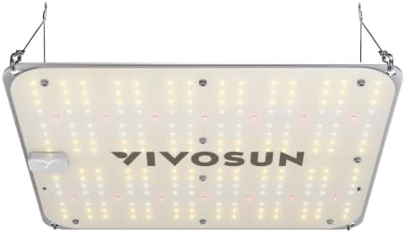 VIVOSUN Grow Lamp LED 100 W Full Spectrum Plant Lamp with Samsung Diodes Grow Light IP65 for Indoor Plants Seedling Vegetative and Flower in 60 x 60 cm 90 x 90 cm Grow Tent Greenhouse VS1000E