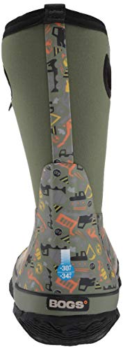 Image of BOGS unisex-child Classic High Waterproof Insulated Rubber Neoprene Rain BootSnow Boot