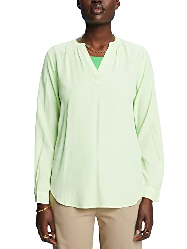 ESPRIT Damen 023ee1f316 Bluse, 320/Citrus Green, M – Ansicht 1