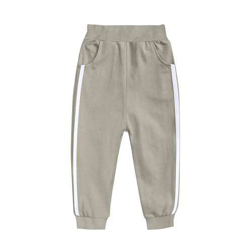 Boys Jogger Pants Kids Baggy Sweatpants Elastic Waist Pants Comfy Athletic Joggers Pant Casual Tulip Hem Trousers2