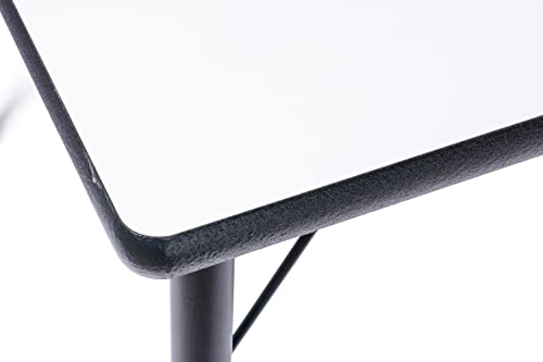 Rectangle Activity Kids Table About 24 X 48 Inch (60 X 120Cm) - Height Adjustable Legs - Durable Spray Edge - For Commercial Spaces #TOP1