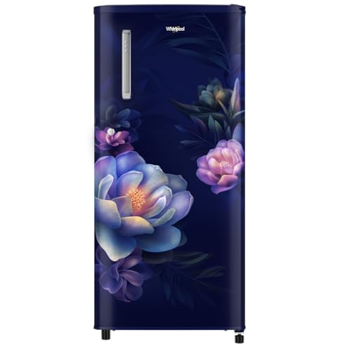 Image of Whirlpool 184 L 3 Star Direct-Cool Single Door Refrigerator (205 WDE PRM 3S SAPPHIRE SERENA-Y, Blue, 2026 Model)
