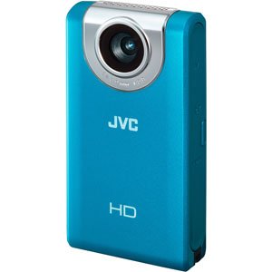 Amazon | JVCケンウッド JVC HDメモリーカメラ ブルー GC-FM2-A