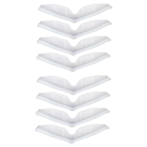 Ipetboom 2sets Glasses Mask De-fogger Inner Mask Preventer Internal Bracket Eyeglass De-fogger Prevent Fog Durable Silicone 4pcs*2