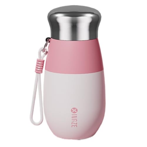ハイドロフラスク、450 ml、ステンレ、保温、保冷、水筒、かわいい通勤 (ピンク)