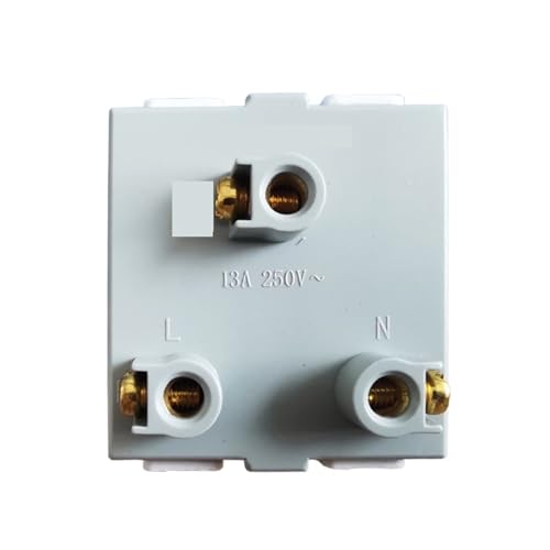 Module de prise de type G 46x32mm pour éviter les adaptateurs instables 13A 250V - 2