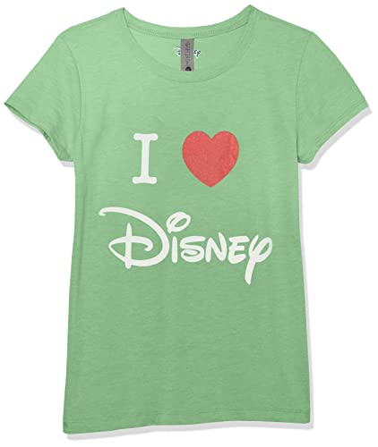 Image of Disney Girl's I Heart Logo T-Shirt