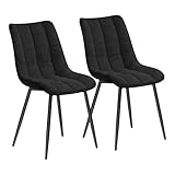 CONFORT ERGONOMIQUE : La chaise rembourrée est conçue avec une forme ergonomique et un dossier de 38,5 cm de haut, des bords en cascade, une assise douce (46 cm de large) pour vous permettre de détendre votre corps et de vous asseoir confortablement