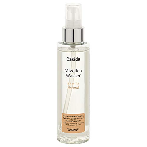 Preisvergleich Produktbild Mizellenwasser Kamille Natural - Reinigung, Make-up-Entfernung und Gesichtswasser mit natürlichen Pflanzenextrakten Frei von Alkohol 150 ml - Aus der Apotheke