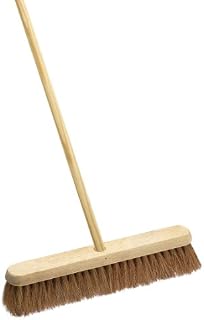 Harris Victory PA25018H 18-inch Natural Coco Platform Broom with Handle/Stay
