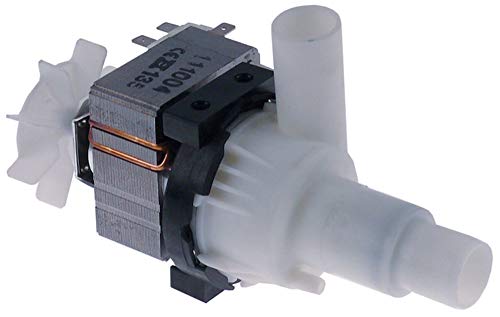 HANNING BE22B3-174 Ablaufpumpe für Spülmaschine Meiko FV40.2, FV40.2M, DV120.2 70W 230V Eingang ø 24mm Ausgang ø 24mm 50Hz