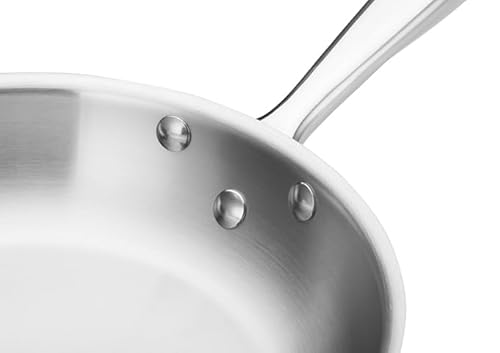 Winco TGFP-7 Tri-Ply Frying Pan, Silver thumb #1