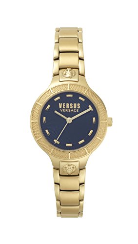 Versus Versace Orologio Analogueico Quarzo Donna con Cinturino in Acciaio Inox VSP480618