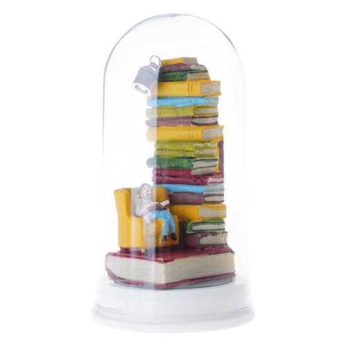 Lampe décorative miniature autonome à éclairage LED Creative Resins