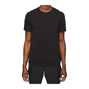 Lululemon Mens Metal Vent Tech Short Sleeve Shirt (Black, S)