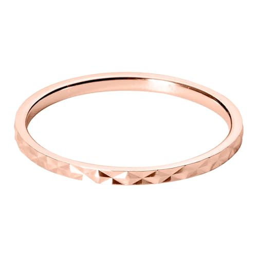 Anillo de alto brillo, sencillo, curvado, antideslustre, ajuste cómodo, anillo de boda, regalo para 2 mm y 3 mm, tamaño 4, 10 anillos de boda, G, Metal, Sin piedra preciosa