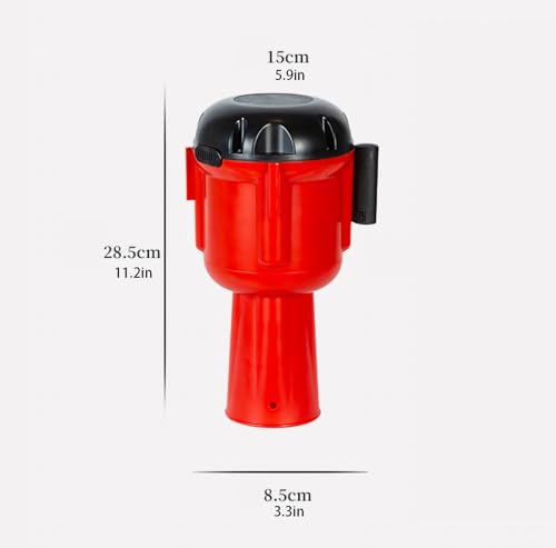 Bloquer la circulation facilement avec cette barrière rétractable 5m