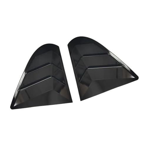 Spoiler latéral Mitsubishi Lancer EX Evo X persiennes de lunette arrière en carbone style