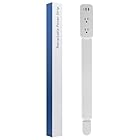 Electrical Outlet Extender Stick - Features USB-A, USB-C and 2 AC Outlets, Extends 22"-34", Rotates 180° Access Hard-to-Reach Outlets, Wall Plug Power Socket Expander Nightstands, Sofa, Desks and More