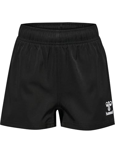 hummel, hmlRUGBY Woven Shorts Kids, Black, 116