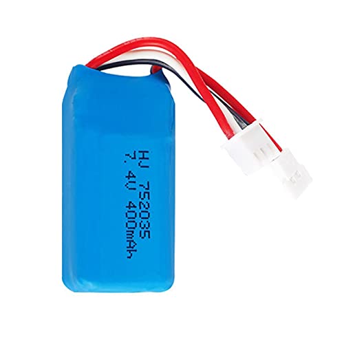 RFGTYH Batteria Lipo 7.4V 2S 400mah con Chager per...