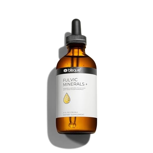 Blisque – Natural Trace Mineral Drops Supplement with Fulvic Acid and Humic Acid | for Detox, Cleanse, Immune Support, Brain Booster, Alkaline Hydration, and Energy | Contains Electrolytes | 4 Ounce