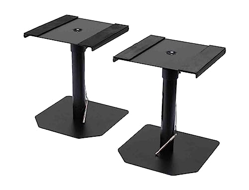 Odyssey Speaker Monitor Stands with Flat Surface Base (Pair)