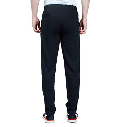 Image of Trackpants for Men - Regular Fit, Cotton Hoisery, Ultra Soft, Comfortable, Lightweight, Ziper Pockets, Front Zip, Back Pocket, Solid Mnimal