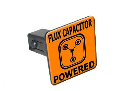 GRAPHICS & MOREFlux Capacitor Powered Tow Trailer Hitch Cover Plug Insert 1 1/4 inch (1.25")