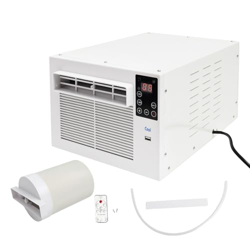 Levkitch Tragbares Mobiles Klimagerät,280W Mini Klimaanlage Chiller Mobile Cooler Personal Air Conditioner mit Fernbedienung Anwendbarer Raum 4-8m³