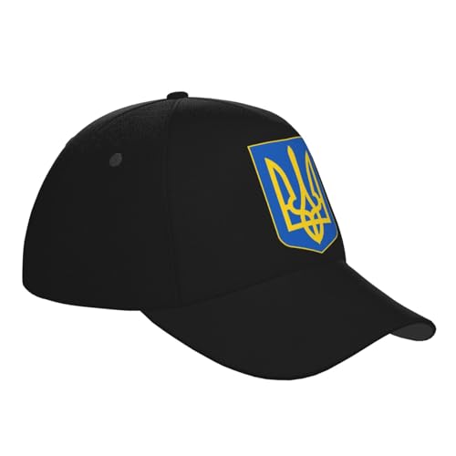 Lesser Coat of Arms of Ukraine Baseball Hats for Men and Women - Classic Adjustable Hats3