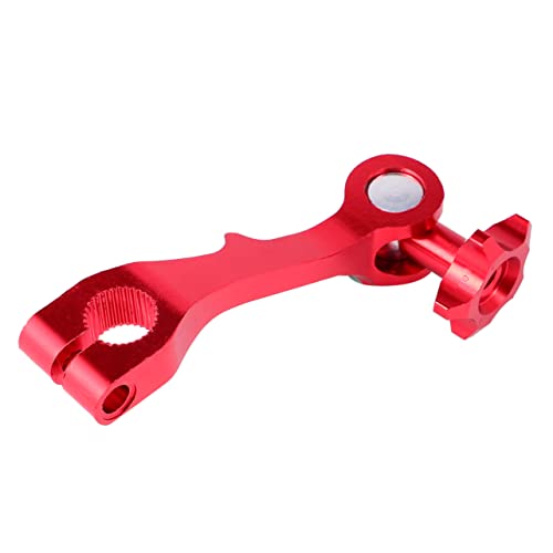 FAVOMOTO 1 Peça De Encaixe Do Pedal Da Alavanca Do Freio Reinstalar A Traseira Vermelha Da Motocicle