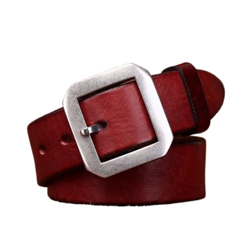 Ceinture en cuir véritable robuste contre l'usure des jeans