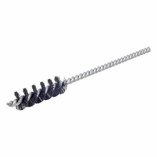 Image of Brush Research 83 Series Tube Brush-Cut For Power, .500 inch Brush Diameter, 6-12 Nylon .010 inch Wire Fill, 1.5 inch Brush Length, 5 inch Overall Length, Made in USA (Pack of 12)
