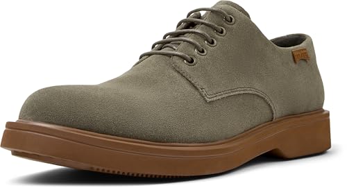 Camper Norman K100998, Blucher Hombre, Verde Medio 004, 44 EU