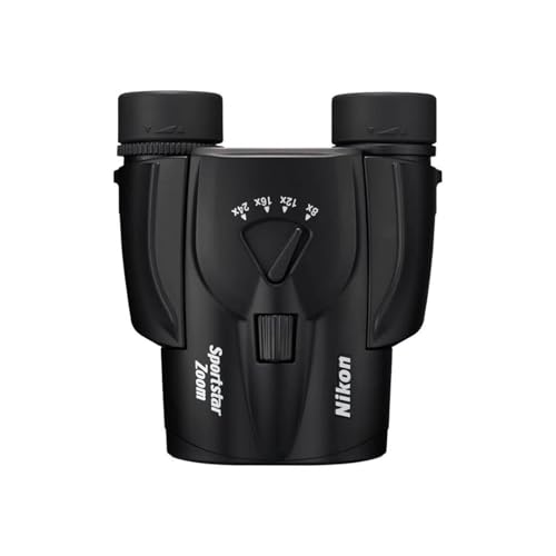 Nikon Sportstar Zoom 8-24x25mm Binoculars - Multi-Coated Lenses, Porro Prism Optics, Fast Focus Control - Compact Lightweight Binocular for Sports Events, Wildlife & Outdoor Viewing - image 5