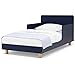 GAP GapKids Toddler Bed - Greenguard Gold Certified, Navy/Natural