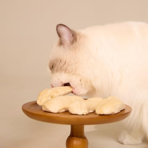 RumbleBox 100 % Hühnerleber Gefriergetrocknet – Monoprotein Katzensnack ohne Getreide & Zucker, Appetitanreger für Allergiker & wählerische Katzen (50 g)