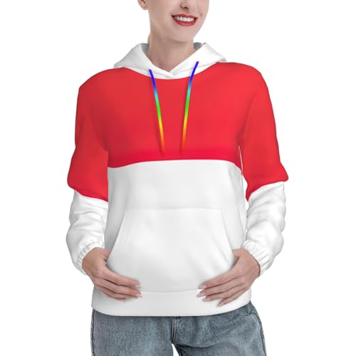 Cadeau d'automne femme sweat à capuche imprimé indonésien