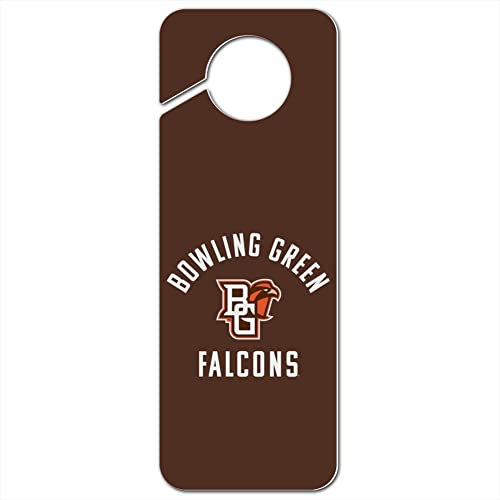 GRAPHICS & MORE Bowling Green Falcon Plastic Door Knob Hanger Sign