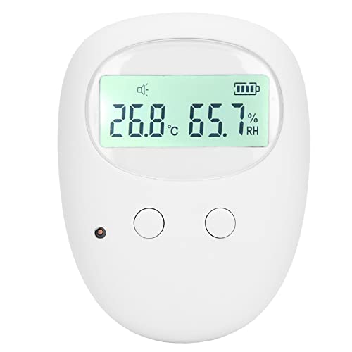 Cryfokt Sensor de Alarma para Enuresis Nocturna, Alarma de Enuresis por Enuresis Vibración de Sonido Sensor Eléctrico Reutilizable para Mojar la Cama, Recordatorio de Pañal Mojado