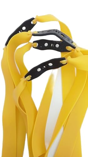 Precise Slingshot Bands || Flat Rubber Catapult Bands with Carrying Box || Natural Latex Rubber Catapult Bands 4 Pieces of 20CM Length || Rebound Slingshot Replacement Flat Band (1.3MM) (B0DF7FKKZ9) Amazon Price History, Amazon Price Tracker